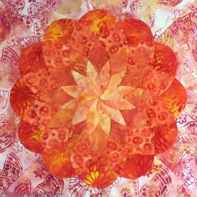 Marigold Ribbon Flowerwtmk